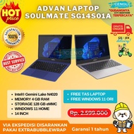 ADVAN Laptop Murah Laptop Kasir Laptop Sekolah Ram 4gb/128gb/256gb