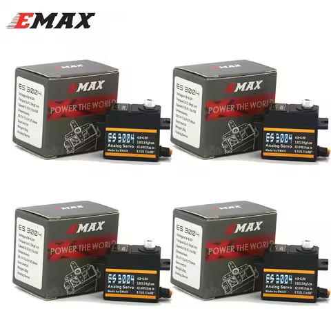 EMAX Servo ES3004 17g 3.5KG Analog Metal Gear Servo for RC Car Fixed Wing Airplane Helicopter Ship R