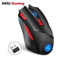 HXSJ T88 4800 DPI Led RGB Wireless Gaming Mouse - Wireless Gaming Mouse HXSJ T88 4800DPI