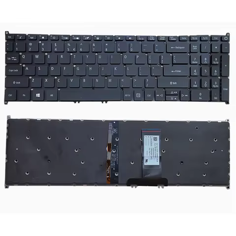 US for Acer Aspire 7 A715-42 A715-42g A715-54G/74G/75G/41G-R5G5 N17C2 N19C5 Laptop Keyboard