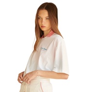 BODY GLOVE Womens SUMMER PARADISE Polo Shirt เสื้อโปโลแขนสั้น สีขาว-00