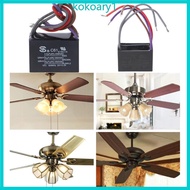 KOKO CBB61 Start Capacitor 250V Fan Ceiling Exhaust Motor Run Capacitor 50 60Hz