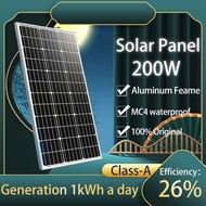 100/200 Watts Solar Panel Original Monocrystalline Half Cell 10 Year Warranty
