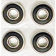 Sealed Bearing 6000 cover hitam , cover besi untuk sport rim basikal lajak dan non - lajak