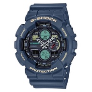 g-shock GA-140-2AJF Sports Watch Navy Blue sports watch gV965