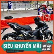 Tem Rời Dán Xe chỉ NVX 155 xe đen - AN Stickers