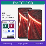 Original For TCL 10 5G / TCL 10 5G UW / TCL 10L / TCL 10 Plex  LCD Display Touch Screen Digitizer Pa