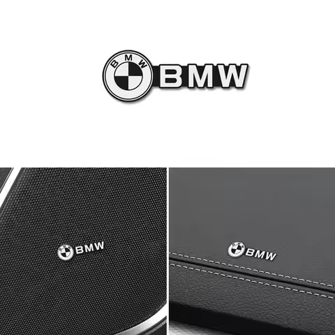 3D Car Audio Stereo Speaker Badge Sticker Decal Accessories For BMW X1 X2 X3 X5 X4 X6 X7 G30 G20 G32