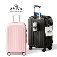 AVIVA Luggage Set 14/20/24/28 ABS+PC Large Capacity Combination Lock with 360 Wheels °   Silent smoo