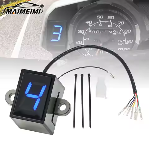 Car Gear Indicator PRO Super Thin 6 Speed Universal Digital Neutra LED Dispaly Shift Levers Sensor D