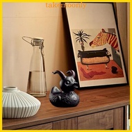 TAK Duck Statue Duck Punk Duck Statue Animal Figure Satanic Duck Figurine