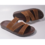 Dép Nam quai ngang da bò cao cấp Mã số V22