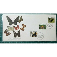401 FDC 1982 Butterflies 3v CV$4.00. Singapore First Day Cover