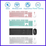 ▢ ⏍ ⍲ Zeus GK600 Slim 2.4GHz Wireless Keyboard And Mouse Set With USB Receiver For Desktop PC Lapto