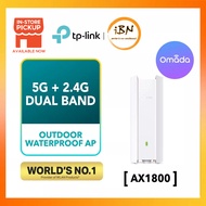 TP-LINK AX1800 Mesh Wireless Dual Band Wifi 6 AX1800 Indoor/Outdoor WiFi 6 Access Point- EAP610 Outd