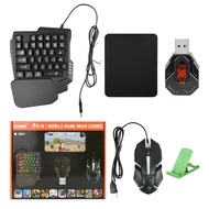 คีย์บอร์ดมือถือ Freefire/Minecraft คีย์บอร์ดไร้สาย M1Pro Mobile Game Converter FIFA/PUBG คีย์บอร์ดสั