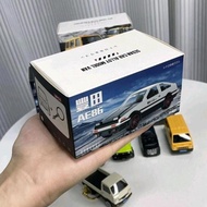 SUZUKI GANTUNGAN MINI CAR TOYOTA ALPHARD TRUENO AE86 JIMNY BENZ G63SUZUKI CAN BE A KEYCHAIN Diecast 