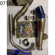 daeng sai4 pipe_ ✥DAENG SAI4 / CHA RAMA for RAIDER 150 FI HIGH QUALITY OPEN PIPE☁