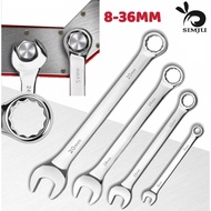 8MM-36MM (12 Point) CRV Ratchet Combination Wrench Spanner