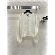 2025 Latest L Womens Long Sleeve White Cardigans Size:S-L P6X