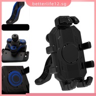 BETL-SG Bike Phone Holder Bike Rearview Mirror Mount Shockproof for 4.7-7inch Phone