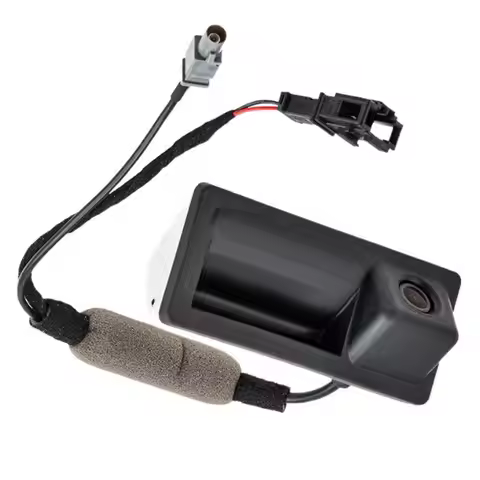 HD Trunk handle with switch car reverse camera For Audi A4 A5 A6 A7 Q5 RS5 RS7 S4 S5 S6 S7 SQ5 OEM 5