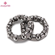 <zhuliye789> 2pcs rear wheel axle 1/4 inch x 9 bearing cages bike cycling shaft