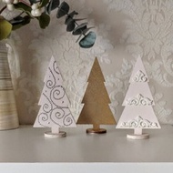 聖誕樹 小聖誕樹 粉紅色 聖誕禮物 桌面聖誕裝飾