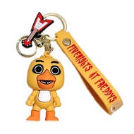 Disney | Keychain Fun Doll Ornament 5pcs Keychain Set Mini Figure Keyring Cartoon Character Pendant 