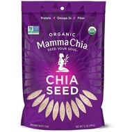 Mamma Chia - 美國天然有機白奇亞籽（340g）USDA認證 omega-3 蛋白質 平行進口 (參考效期:01/2025*)