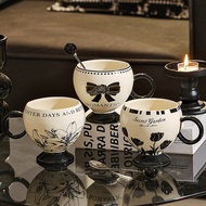 Retro Ceramic Mug Design Sense Goblet High-End Sense Gift Office Coffee Cup Souvenir Cup