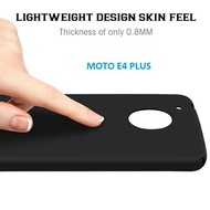 Motorola E4+ Slim Black Hard Case Cover E4 Plus/