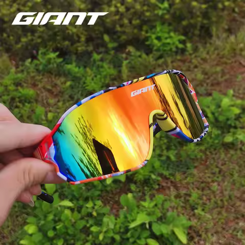 Giant HD Cycling Eyewear Unisex Lightweight Bike Glasses Soft Nose Pad Windproof Design for Men Wome