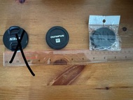 Nikon Olympus 原廠鏡頭蓋 及一個Leica 代用