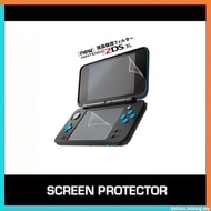 Nintendo New 2DS XL LL Hori Anti-Scratch Crystal Clear Oleophobic Screen Protector Film