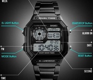 Jam Tangan Skmei Original Anti Air Casio G Shock Dual Time Jam Tangan