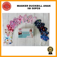 Masker Duckbill Anak Motif 1 Box Isi 50pcs