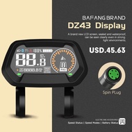 Electric Bike Bafang Display DZ43 Indicator ebike Computer UART 0-9 PAS Speed For BAFANG BBS01B BBS0