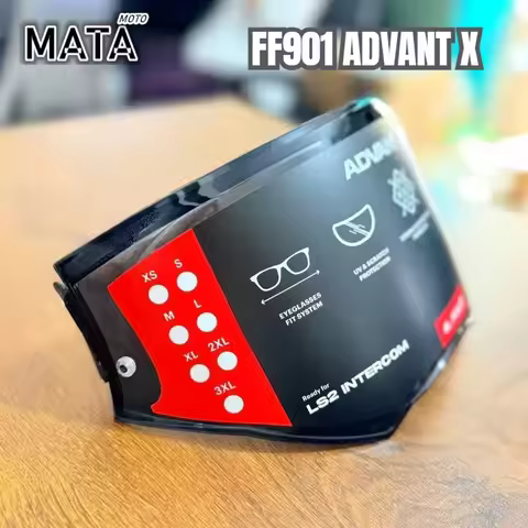 Original FF901 ADVANT X Helmet Visor for LS2 FF901 ADVANT X CARBON Face Opening Helmet Multi-color R