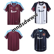 1999-2001 West Ham United Vintage T-shirt Jersey Collection Football Jersey S-2XL