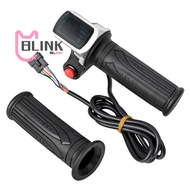 Universal Throttle Grip Handlebar with LED Display for Electric Scooters