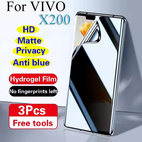 X200Ultra Screen Protector For VIVO X200 Pro Privacy Hydrogel Film X200ProMini Antipeeping Matte Ful