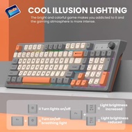 [SG Inventory] 98-key wireless bluetooth keyboard charging silent keyboard, office, gaming keyboard