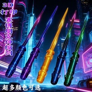 Cyberpunk Style Retractable Sword Rotating Carrot Laser Sword Gravity Decompression Spiral Blade 3d 