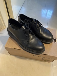 Dr. Martens 1461 Mono 黑色皮鞋