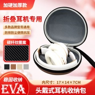 Headphone Bag For Sony WH-H800 H810 H900N H910N Folding Compression-resistant Headphone Box