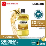 Listerine Original Mouthwash Kills 99.9% Of Germs That Cause Bad Breath 1000ml Oral Care