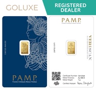 NEW PAMP 1g Gold Bar 999.9 Purity - Fortuna Design