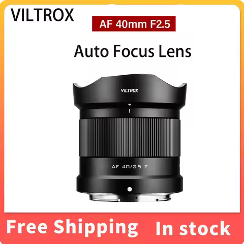 VILTROX 40mm F2.5 for Sony E Lens Nikon Z Camera Lens Full Frame Auto Focus Portable Lens For Nikon 