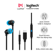 [Voucher 15% - 22.04] Tai nghe game in-ear Logitech G333 - màn loa động kép Dual Driver độ bền cao 3